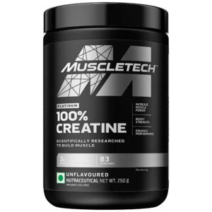 Muscletech platinum 100% creatine, 250 g (0. 55 lb) (3)